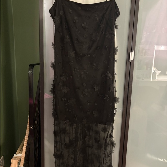 Anthropologie Black Dress - Picture 4 of 6